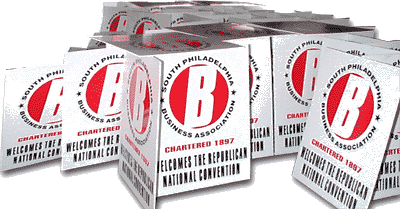 South Philly Republican National Convension Coroplast Signs